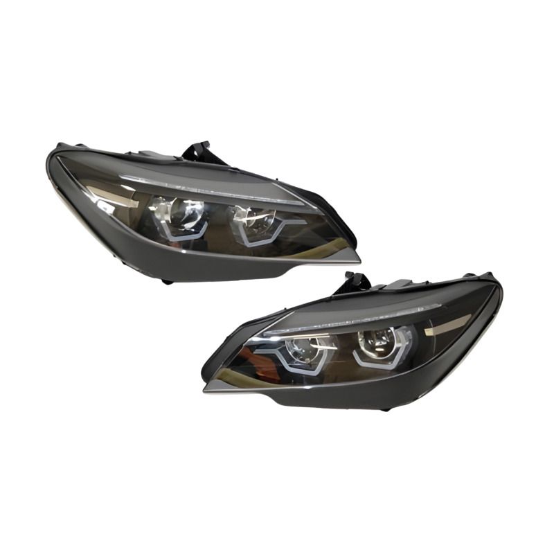 Fari Anteriori BMW Z4 E89 09-13 Black Drl Xenon (Cod. E-FAB0159)