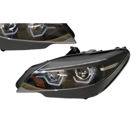 Fari Anteriori BMW Z4 E89 09-13 Black Drl Xenon (Cod. E-FAB0159)
