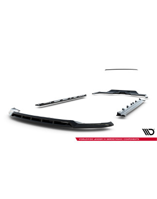 Splitters Set V.1 Mercedes-Benz GLS AMG-Line X167 Facelift (Cod. M-ME-GLS-167F-AMGLINE-SET)