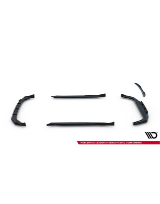 Splitters Set BMW X2 M-Pack / iX2 U10 (Cod. M-BM-X2-U10-MPACK-SET)