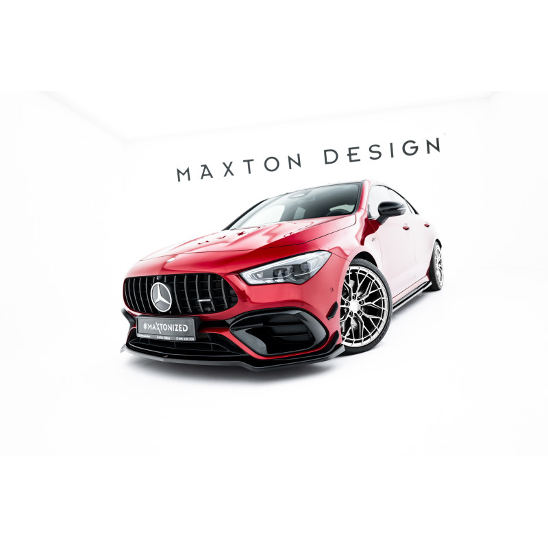 SPLITTER ANTERIORE V.4 Mercedes-AMG CLA 45 Aero C118 (Cod. M-ME-CLA-118-45AMG-FD4G) SPLITTER ANTERIORE V.4 Mercedes-AMG CLA 45 Aero C118 (Cod. M-ME-CLA-118-45AMG-FD4G)
