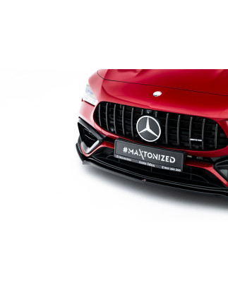 SPLITTER ANTERIORE V.4 Mercedes-AMG CLA 45 Aero C118 (Cod. M-ME-CLA-118-45AMG-FD4G)