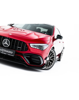 SPLITTER ANTERIORE V.4 Mercedes-AMG CLA 45 Aero C118 (Cod. M-ME-CLA-118-45AMG-FD4G)