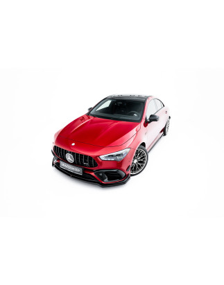 SPLITTER ANTERIORE V.4 Mercedes-AMG CLA 45 Aero C118 (Cod. M-ME-CLA-118-45AMG-FD4G)