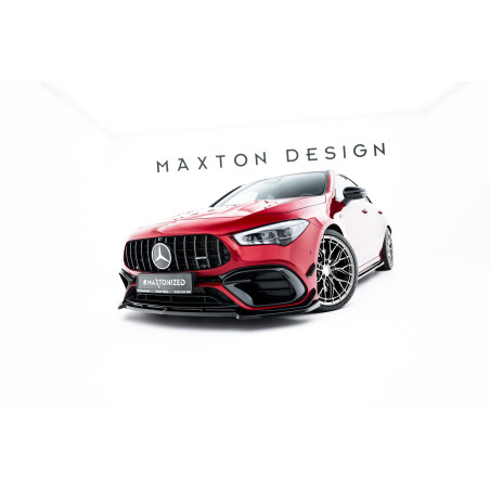 SPLITTER ANTERIORE V.5 Mercedes-AMG CLA 45 Aero C118 (Cod. M-ME-CLA-118-45AMG-FD5G)