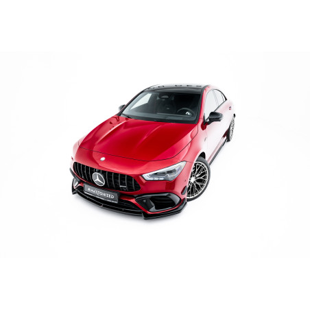 SPLITTER ANTERIORE V.5 Mercedes-AMG CLA 45 Aero C118 (Cod. M-ME-CLA-118-45AMG-FD5G)