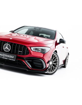 SPLITTER ANTERIORE V.5 Mercedes-AMG CLA 45 Aero C118 (Cod. M-ME-CLA-118-45AMG-FD5G)