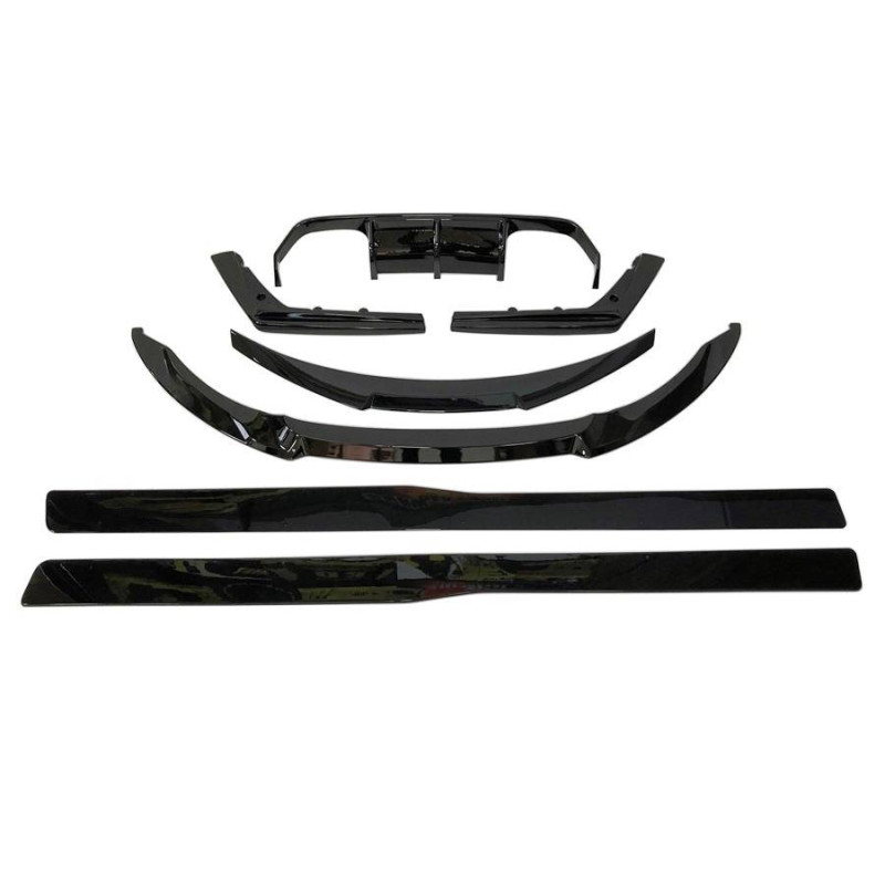 Kit Estetico BMW F82 / F83 M4 Nero lucido Look CS (Cod. E-TCB4173)
