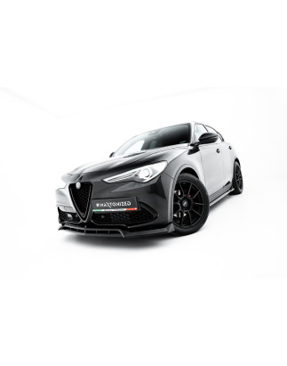 SPLITTER ANTERIORE V.3 Alfa Romeo Stelvio Mk1 (Cod. M-AL-ST-1-FD2G+FD2RG)