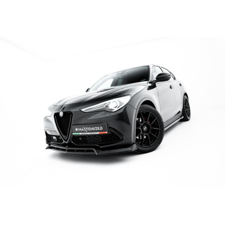 SPLITTER ANTERIORE V.3 Alfa Romeo Stelvio Mk1 (Cod. M-AL-ST-1-FD2G+FD2RG)