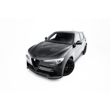 SPLITTER ANTERIORE V.3 Alfa Romeo Stelvio Mk1 (Cod. M-AL-ST-1-FD2G+FD2RG)