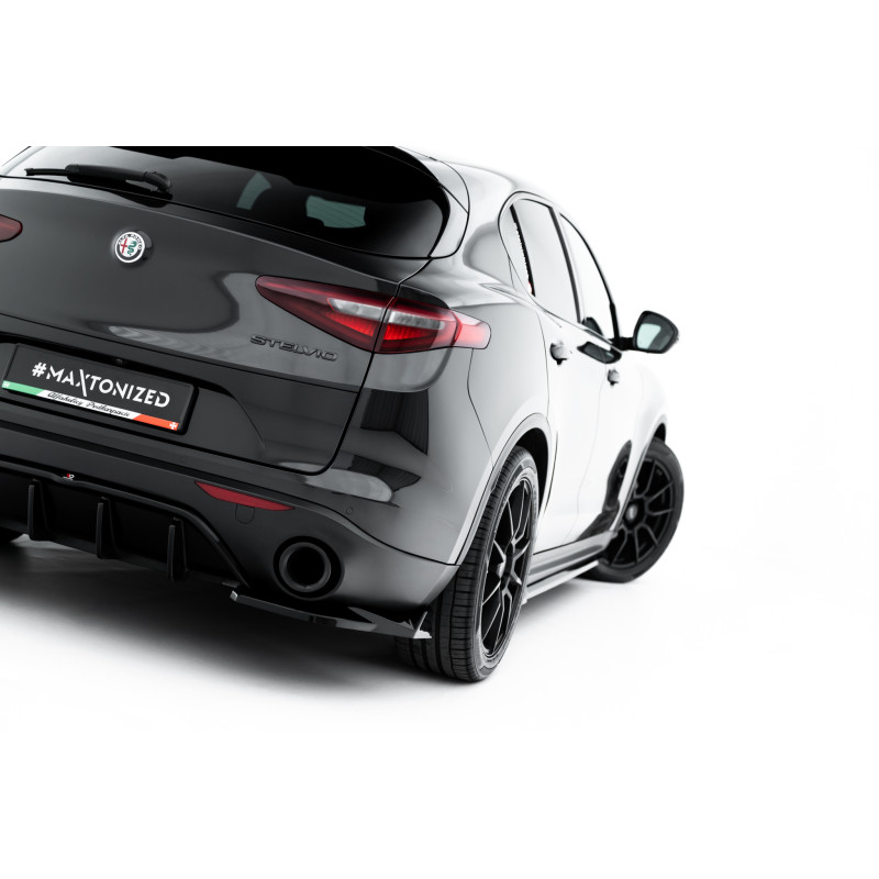 Splitters posteriori laterali V.2 Alfa Romeo Stelvio Mk1 (Cod. M-AL-ST-1-RSD2G)