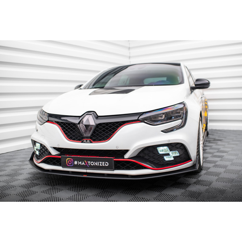 SPLITTER ANTERIORE street pro Renault Megane RS Mk4 (Cod. M-REME4RSCNC-FD3B)