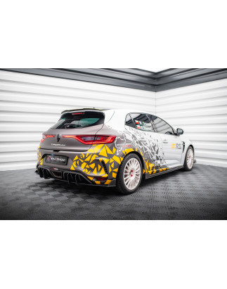 DIFFUSORE POSTERIORE street pro Renault Megane RS Mk4 (Cod. M-REME4RSCNC-RS1B+BRBI)