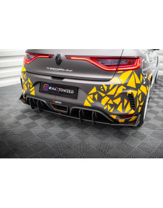 DIFFUSORE POSTERIORE street pro Renault Megane RS Mk4 (Cod. M-REME4RSCNC-RS1BRB)