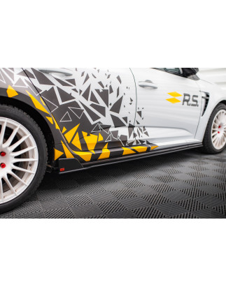 Diffusori minigonne street pro Renault Megane RS Mk4 (Cod. M-REME4RSCNC-SD3B)