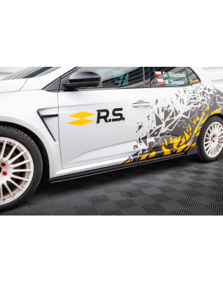 Diffusori minigonne street pro Renault Megane RS Mk4 (Cod. M-REME4RSCNC-SD3BRB)