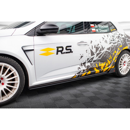 Diffusori minigonne street pro Renault Megane RS Mk4 (Cod. M-REME4RSCNC-SD3BRB)