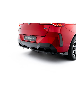 Splitter posteriore (con barre verticali) BMW X3 M-Pack G45 (Cod. M-BM-X3-G45-MPACK-RSD1G+RD1G)