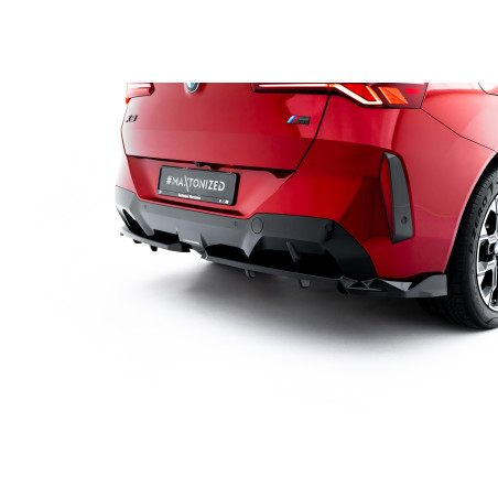 Splitter posteriore (con barre verticali) BMW X3 M-Pack G45 (Cod. M-BM-X3-G45-MPACK-RSD1G+RD1G)