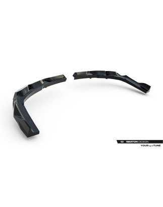 Splitter posteriore (con barre verticali) BMW X3 M-Pack G45 (Cod. M-BM-X3-G45-MPACK-RSD1G+RD1G)