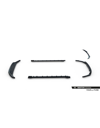 Splitters Set Jaguar F-Pace R-Sport X761 Facelift (Cod. M-JA-FP-1F-SET)