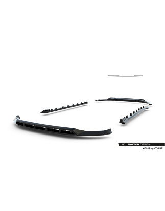 Splitters Set Jaguar F-Pace R-Sport X761 Facelift (Cod. M-JA-FP-1F-SET)