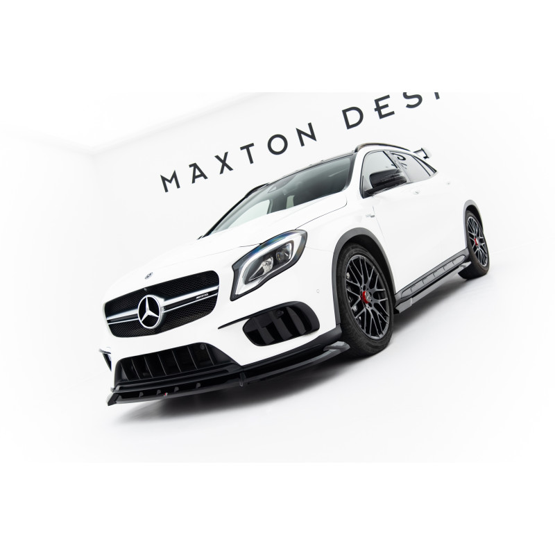 SPLITTER ANTERIORE Mercedes-Benz GLA 45 AMG X156 Facelift (Cod. M-ME-GLA-156F-AMG-FD1G)
