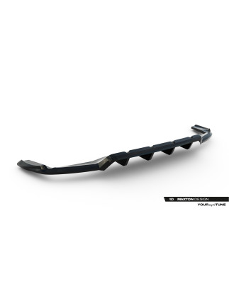 Splitter posteriore (con barre verticali) Mercedes-Benz GLA 45 AMG X156 Facelift (Cod. M-ME-GLA-156F