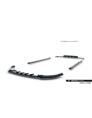 Splitters Set Mercedes-Benz GLA 45 AMG X156 Facelift (Cod. M-ME-GLA-156F-AMG-SET)