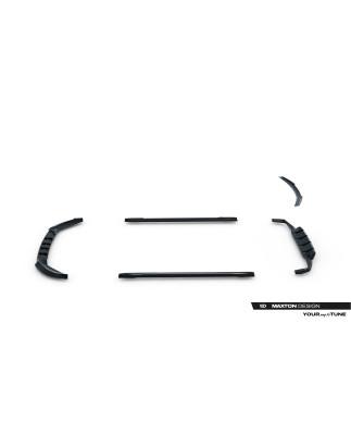 Splitters Set Mercedes-Benz GLA 45 AMG X156 Facelift (Cod. M-ME-GLA-156F-AMG-SET)