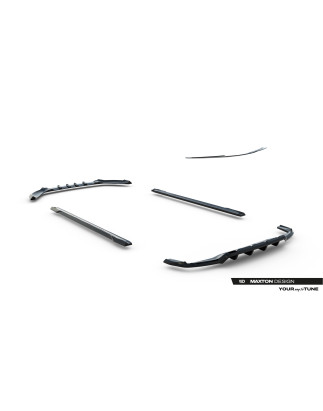Splitters Set Mercedes-Benz GLA 45 AMG X156 Facelift (Cod. M-ME-GLA-156F-AMG-SET)