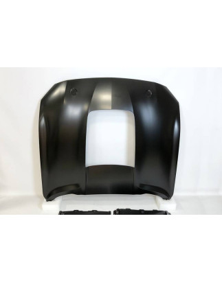 Cofano Ford Mustang Look GT500 18-22 Alluminio (Cod. E-TCF6306)