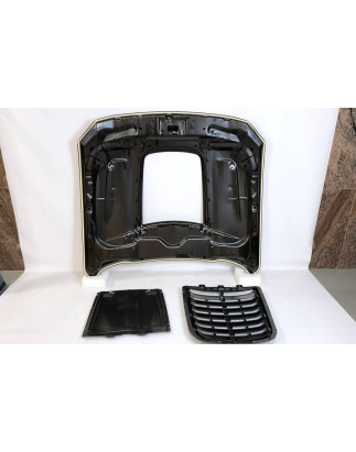 Cofano Ford Mustang Look GT500 18-22 Alluminio (Cod. E-TCF6306)