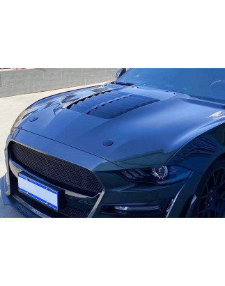 Cofano Ford Mustang Look GT500 18-22 Alluminio (Cod. E-TCF6306)