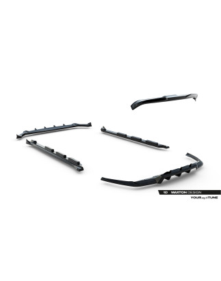 Splitters Set Land Rover Range Rover Velar R-Dynamic Mk1 (The kit is not compatible with a towbar) (