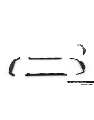 Splitters Set Land Rover Range Rover Velar R-Dynamic Mk1 (The kit is not compatible with a towbar) (