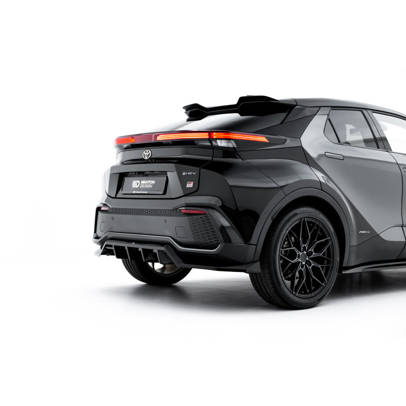 Splitter posteriore (con barre verticali) Toyota C-HR Mk2 (Cod. M-TO-CH-R-2-RD1G+RD2G)