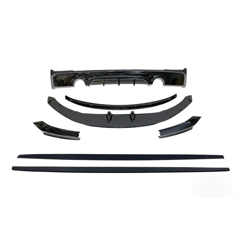 Kit Estetico BMW F22 / F23 Look M Performance Nero lucido (Cod. E-TCB4175)