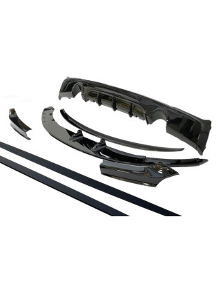 Kit Estetico BMW F22 / F23 Look M Performance Nero lucido (Cod. E-TCB4175)