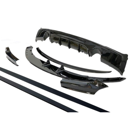 Kit Estetico BMW F22 / F23 Look M Performance Nero lucido (Cod. E-TCB4175)