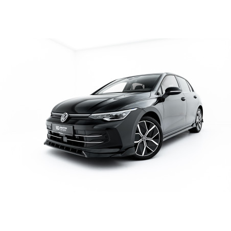 SPLITTER ANTERIORE V.1 Volkswagen Golf  Mk8 Facelift (Cod. M-VW-GO-8F-FD1G)