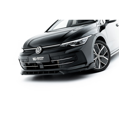 SPLITTER ANTERIORE V.1 Volkswagen Golf  Mk8 Facelift (Cod. M-VW-GO-8F-FD1G)