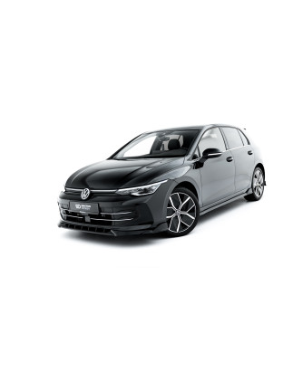 SPLITTER ANTERIORE V.1 Volkswagen Golf  Mk8 Facelift (Cod. M-VW-GO-8F-FD1G)