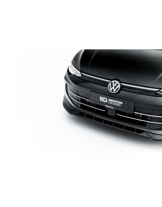 SPLITTER ANTERIORE V.1 Volkswagen Golf  Mk8 Facelift (Cod. M-VW-GO-8F-FD1G)