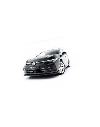 SPLITTER ANTERIORE V.1 Volkswagen Golf  Mk8 Facelift (Cod. M-VW-GO-8F-FD1G)