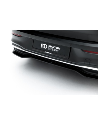 Splitter posteriore Volkswagen Golf  Mk8 Facelift (Cod. M-VW-GO-8F-RD1G)