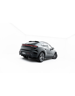Splitter posteriore (con barre verticali) Porsche Macan EV Mk1 (Cod. M-PO-MA-EV-1-RD1G+RD2G)