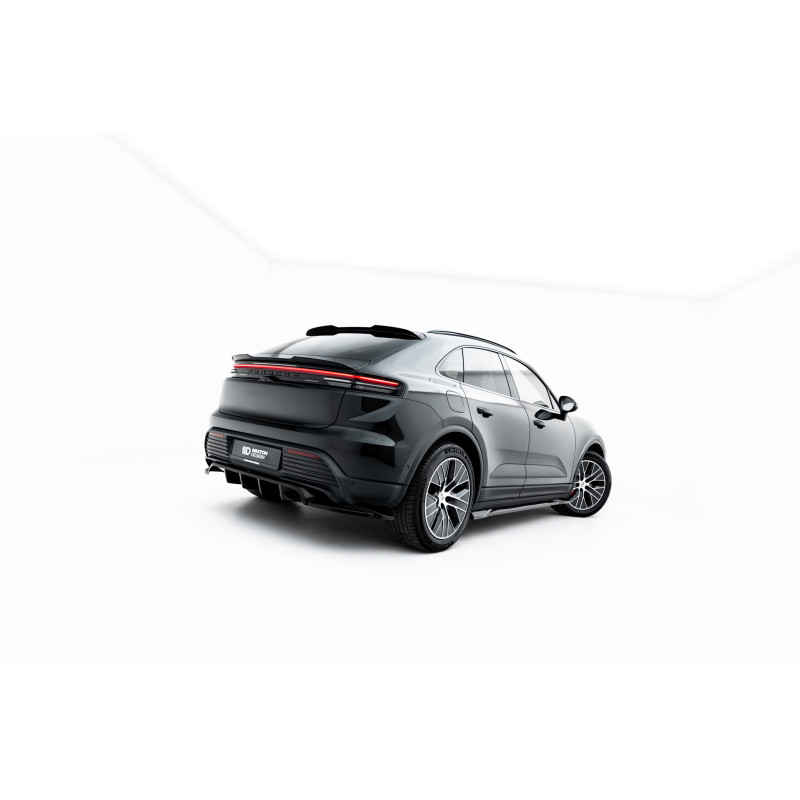 Splitter posteriore (con barre verticali) Porsche Macan EV Mk1 (Cod. M-PO-MA-EV-1-RD1G+RD2G)