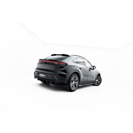 Splitter posteriore (con barre verticali) Porsche Macan EV Mk1 (Cod. M-PO-MA-EV-1-RD1G+RD2G)